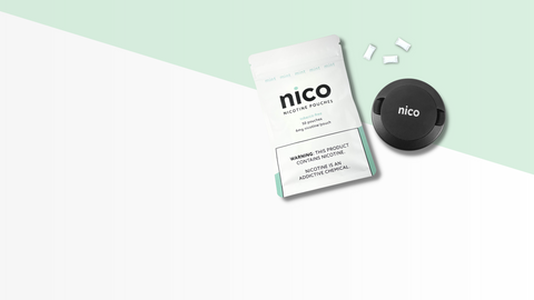 Get a bag of 50 pouches for $5 when you subscribe to Nico!